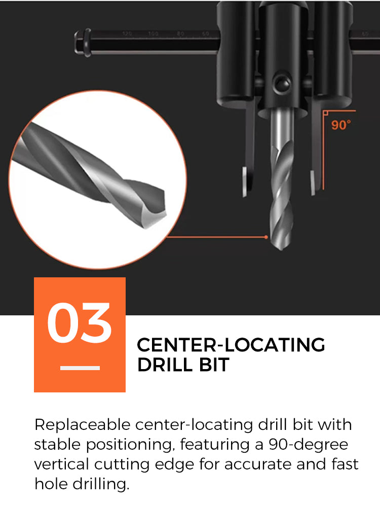 Aerospace-Style Hole Cutter  飞机型开孔器
