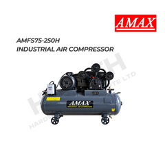 AMAX AMFS75-250H Industrial Air Compressor 7.5HP 250L 工业空气压缩机