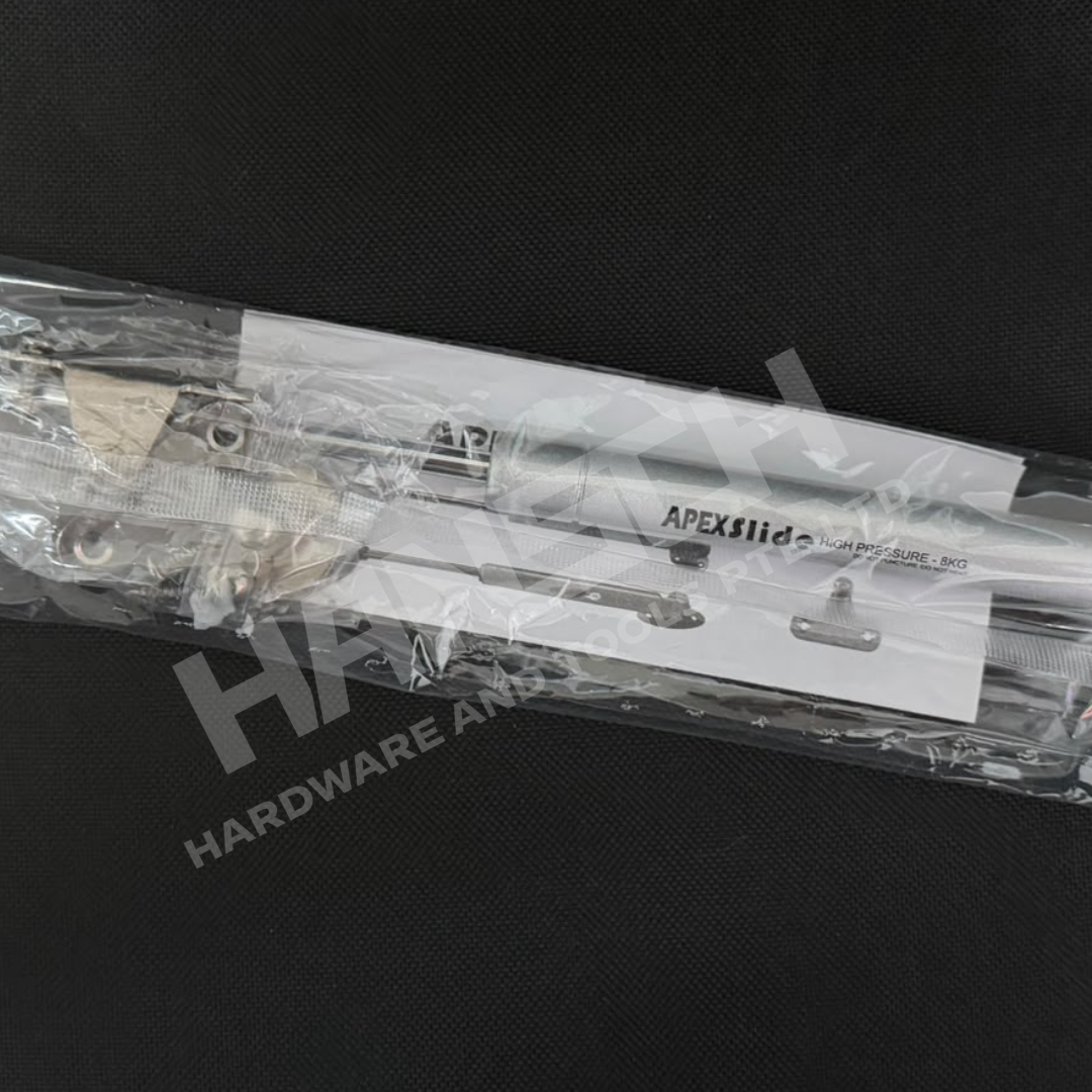 APEX Cabinet Gas Spring Lift-Up Support with Mounting Fittings & Screws 橱柜上翻门气撑杆