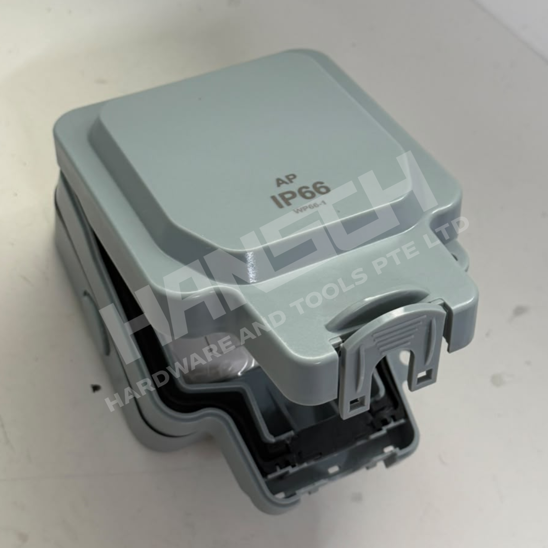 AP IP66 Weatherproof Outdoor Switched Socket Box (WP66-1) 户外防雨电源插座盒