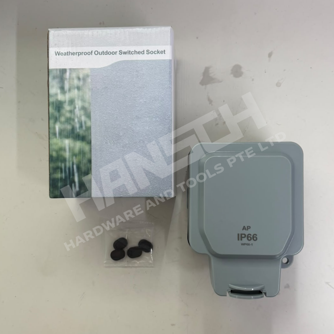 AP IP66 Weatherproof Outdoor Switched Socket Box (WP66-1) 户外防雨电源插座盒