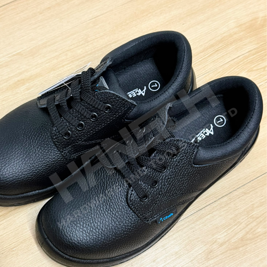 AcesafeT™ SPEAR 19127 Low-Cut Leather Safety Shoes with Steel Toe Cap Steel Midsole 皮质钢头钢中底安全鞋