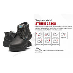 AcesafeT Toughness “STRIKE” (19808) Industrial Safety Boots 中邦工业安全鞋