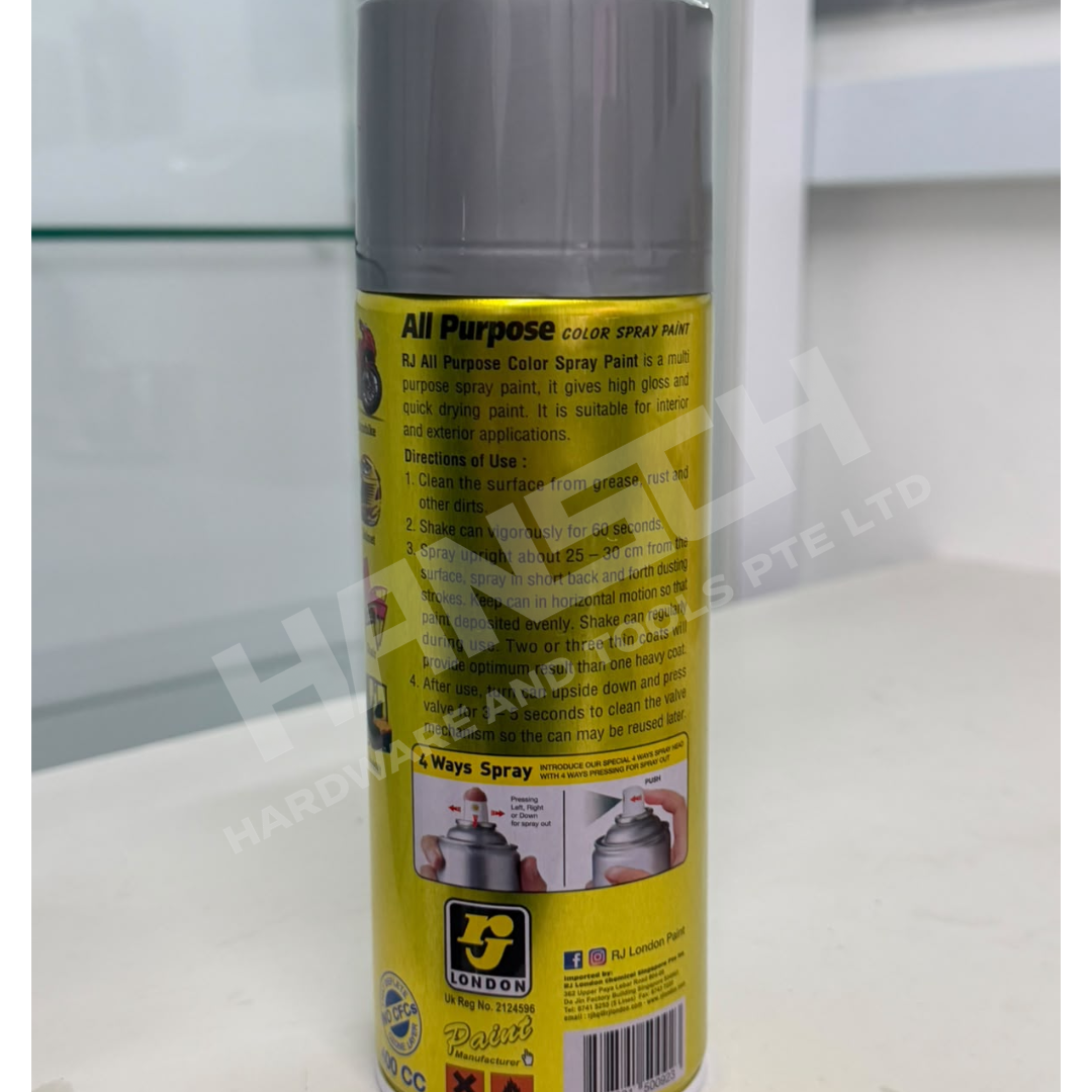 RJ London All Purpose Colour Spray Paint 多用途彩色喷漆