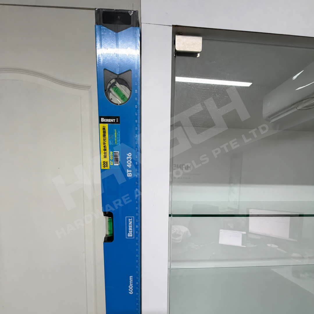 BERENT Magnetic Aluminium Spirit Level 600mm (24") 测量水平尺