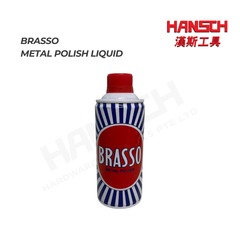 BRASSO Metal Polish Liquid 400ml Multi-Purpose Cleaner for Brass, Copper, Stainless Steel & Chrome 金属清洁抛光剂
