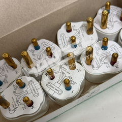 BRITZ 15A 3-Pin Plug Heavy Duty Electrical Plug 三脚插头