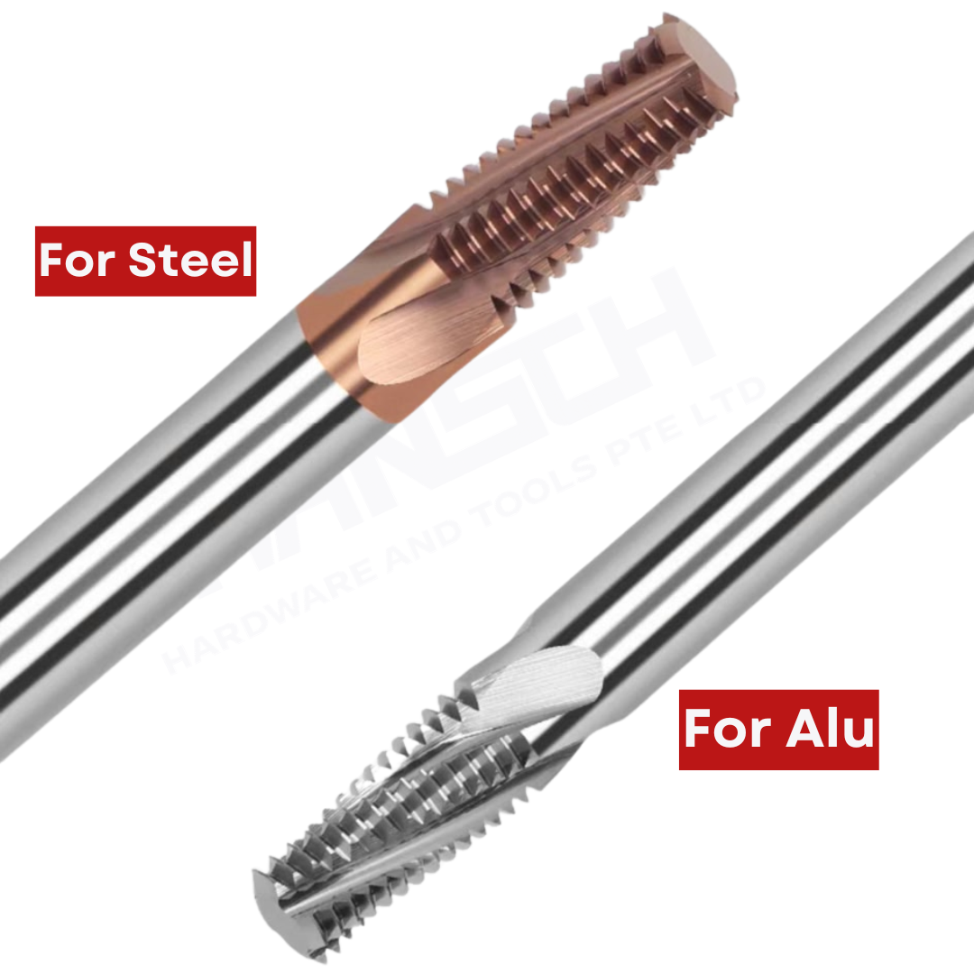 ZZBD-CT Solid Carbide BSPT Thread Mill – Pipe Taper Thread Milling Cutter for CNC Machining (英制圆锤管螺纹刀)