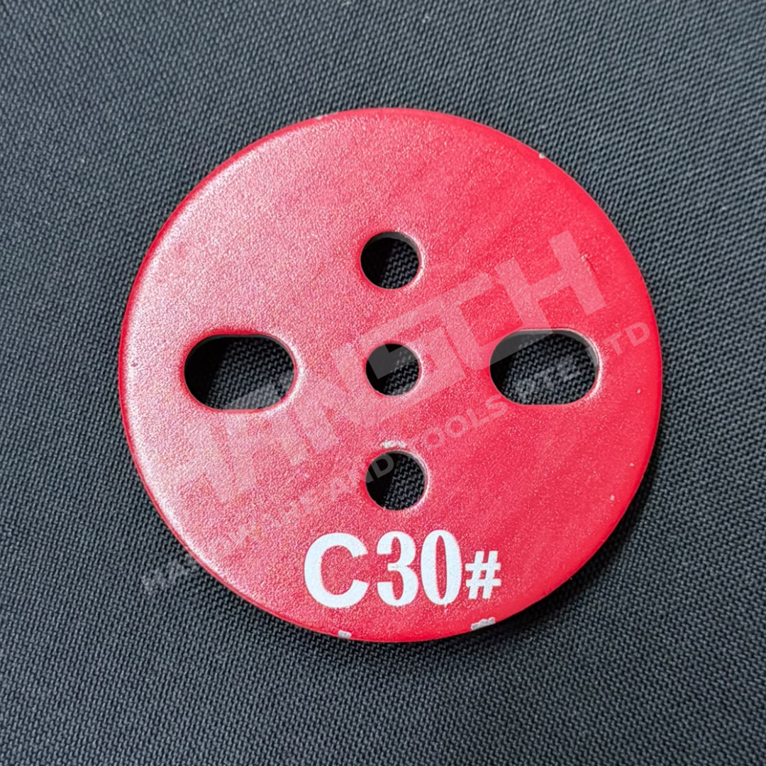 C30# Diamond Grinding Disc for Concrete, Marble, Terrazzo, Resin & Epoxy Floor Grinding / Polishing 四齿金刚石地坪打磨片