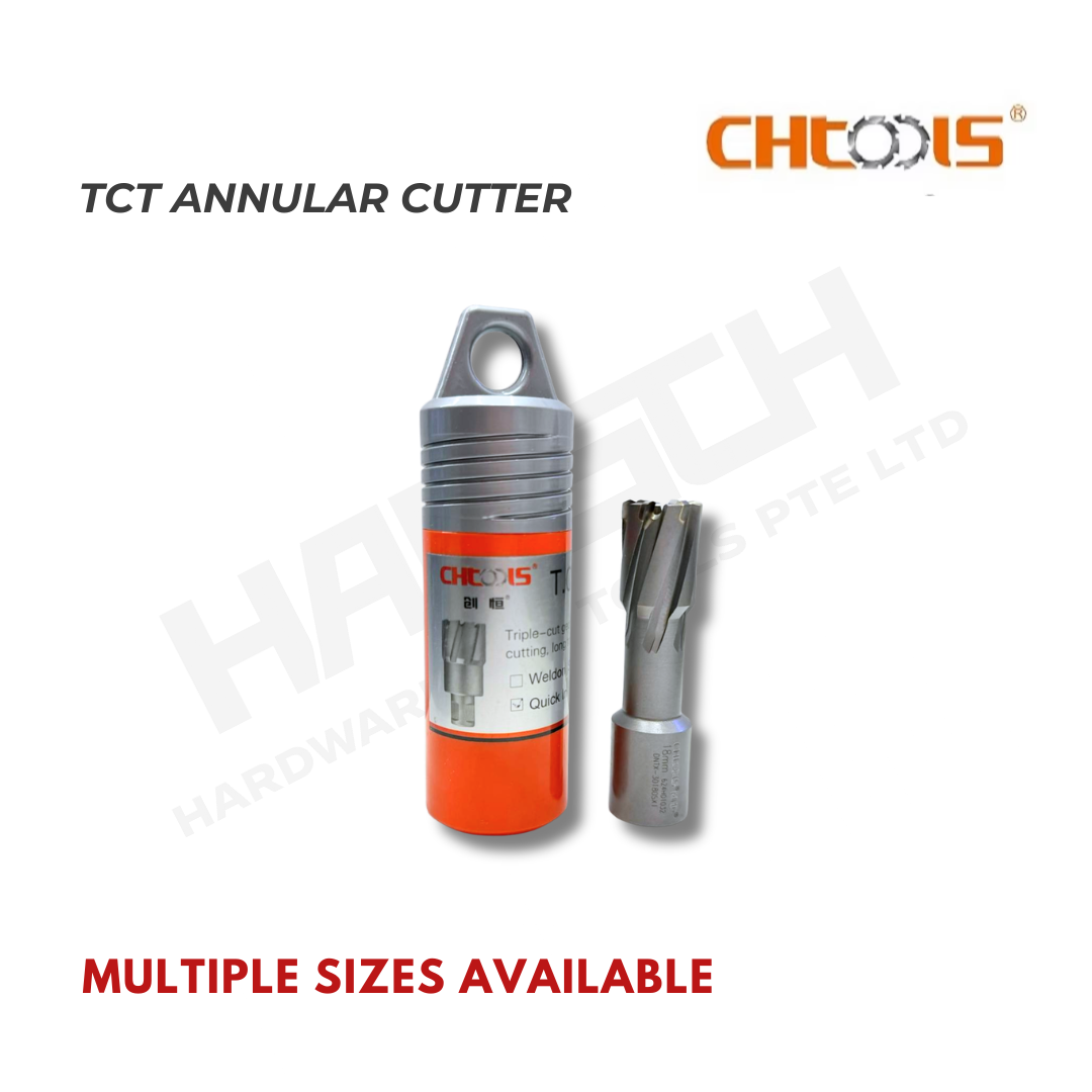 CHTOOLS TCT Annular Cutter Carbide Hole Cutter Bit for Metal Drilling 合金钻头