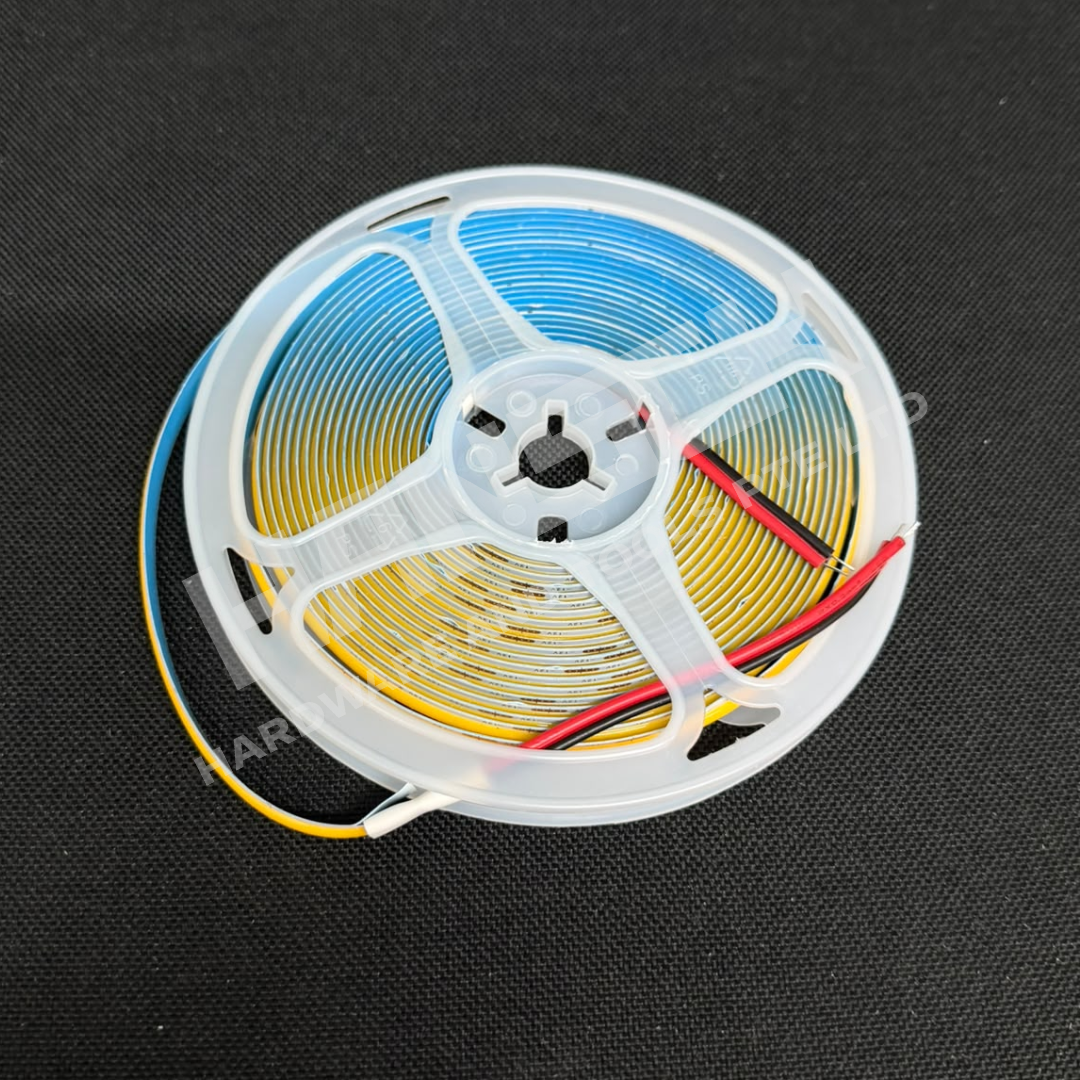 COB LED Strip Light 8mm 12V DC Warm White 5M Roll – IP20 灯带 暖白光