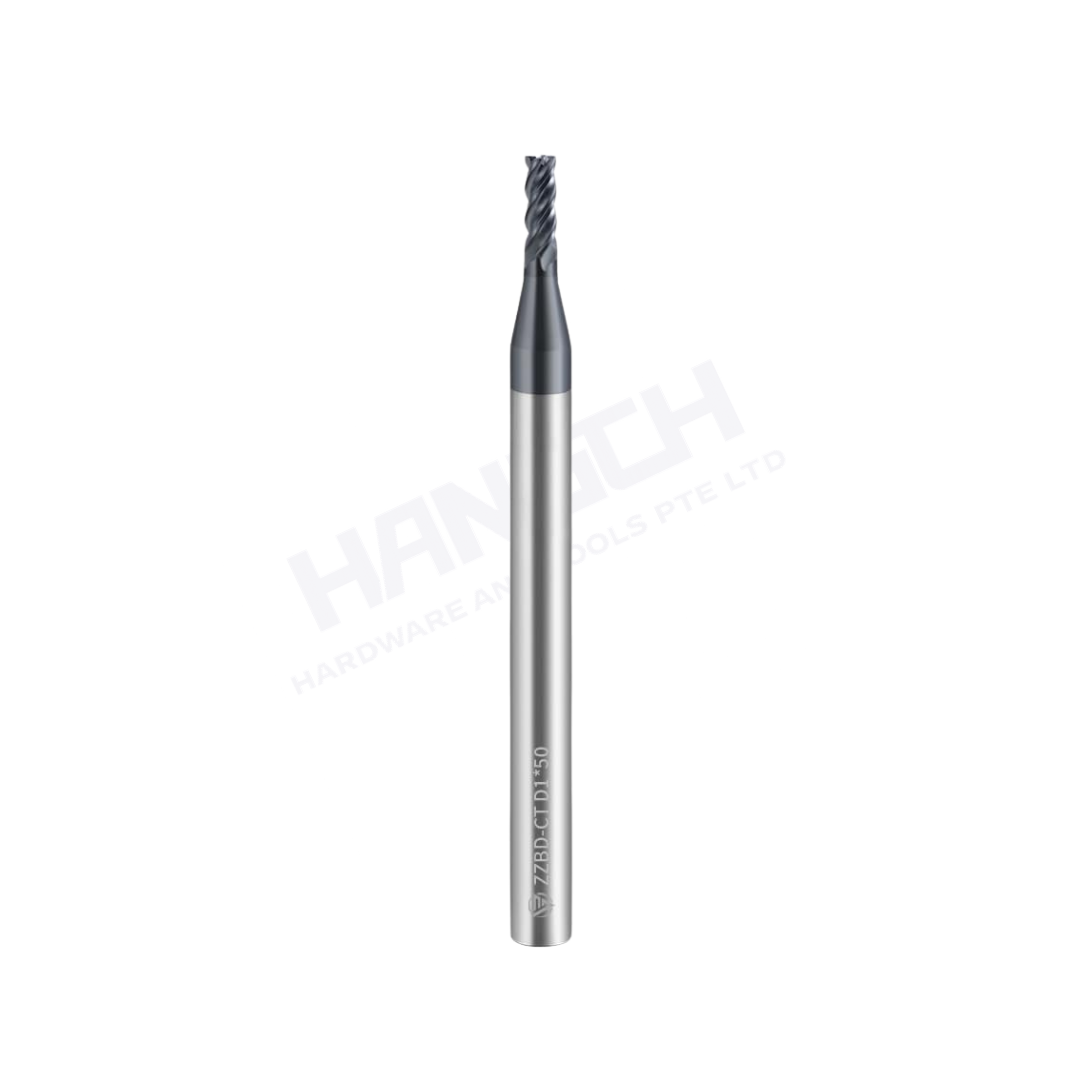 ZZBD-CT Carbide Helix End Mills for Stainless Steel-4 Flute Square End Mills 四刃钢用平刀