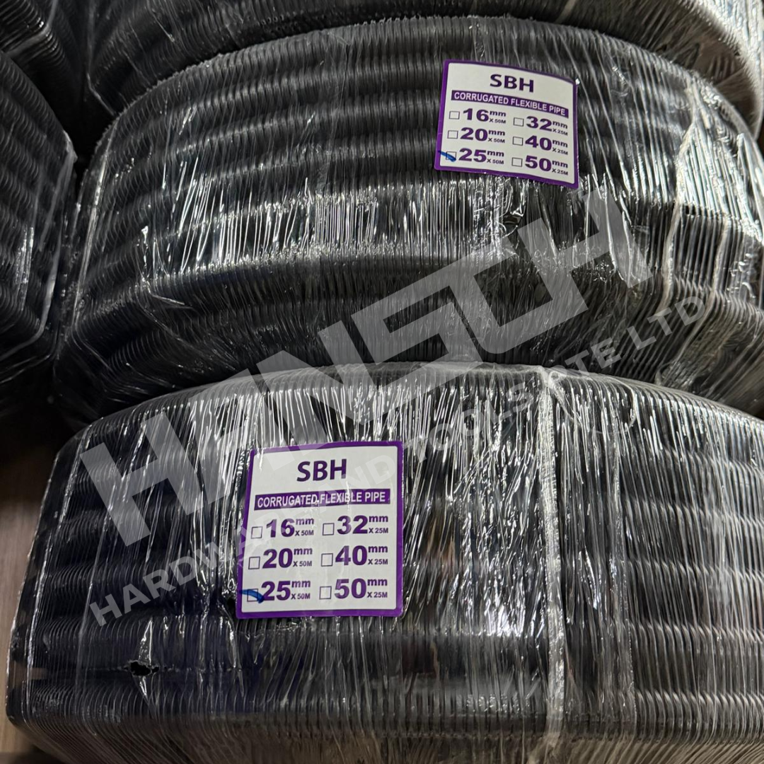 Corrugated Flexible Conduit Pipe 50m Conduit Duct Hose 电缆软管