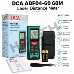 DCA ADF04-60 60M Laser Distance Meter Digital Measuring Tool 激光测距仪