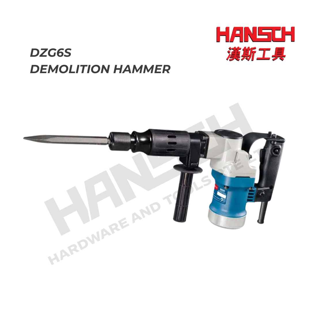 DongCheng DZG6S Demolition Hammer 1050W 高冲击力混凝土破拆锤