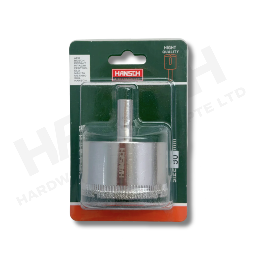 Diamond Coated Glass Hole Saw Drill Bit Set for Glass, Ceramic Tile, Marble & Porcelain Tile Drilling  大理石玻璃开孔器