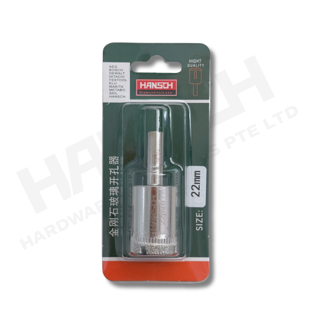 Diamond Coated Glass Hole Saw Drill Bit Set for Glass, Ceramic Tile, Marble & Porcelain Tile Drilling  大理石玻璃开孔器