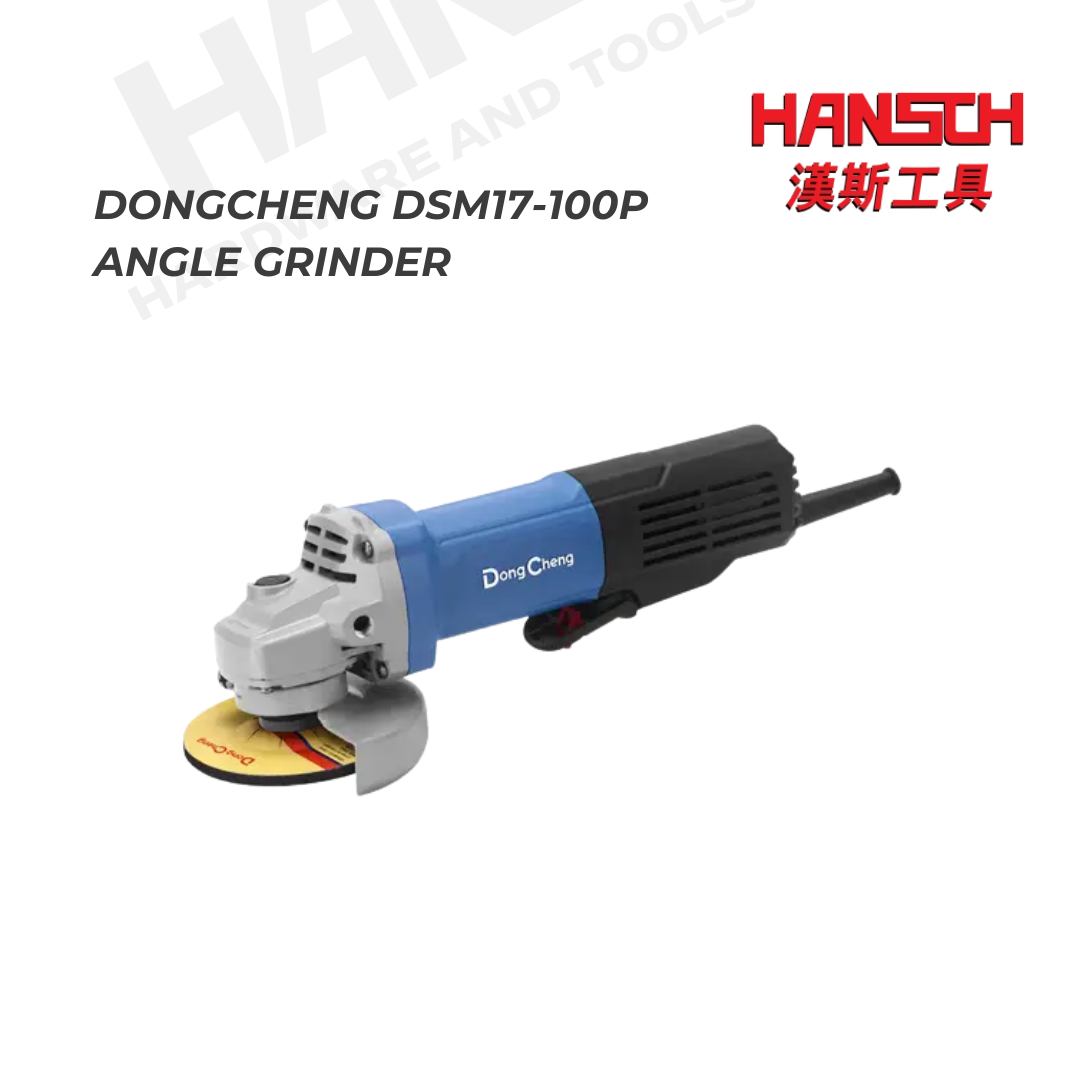 DongCheng DSM17-100P 4" Angle Grinder with Paddle Switch M10 1100W 大扳机开关角磨机