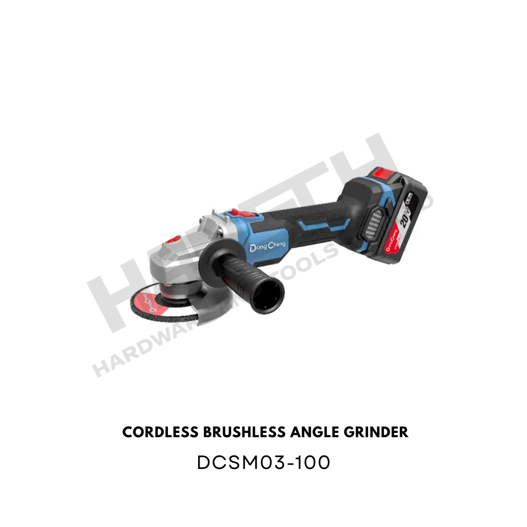 Dong Cheng DCKIT13 Cordless Brushless Combo Kit (Driver/Hammer Drill + Impact Wrench + Angle Grinder) 无刷充电式三件套 – 冲击钻 / 电动扳手 / 角磨机