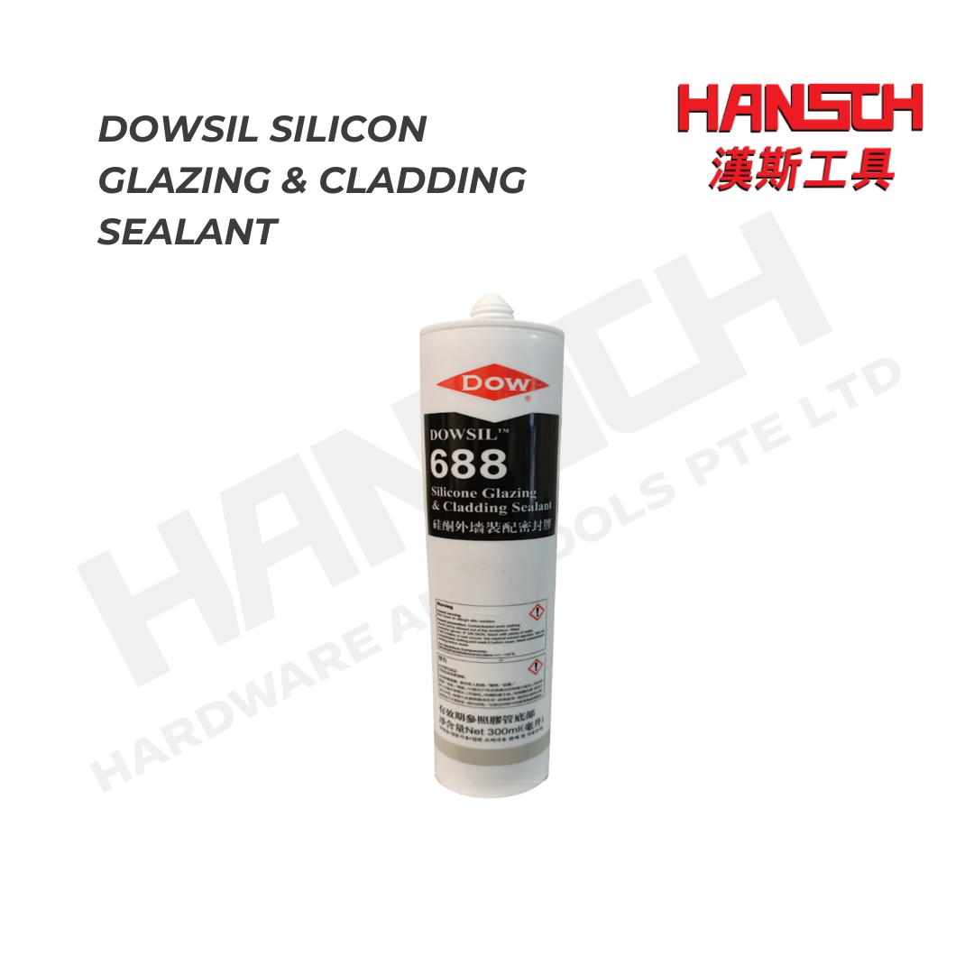 Dow Dowsil  688 Silicon Glazing and Cladding Sealant 300ml 建筑接缝密封胶
