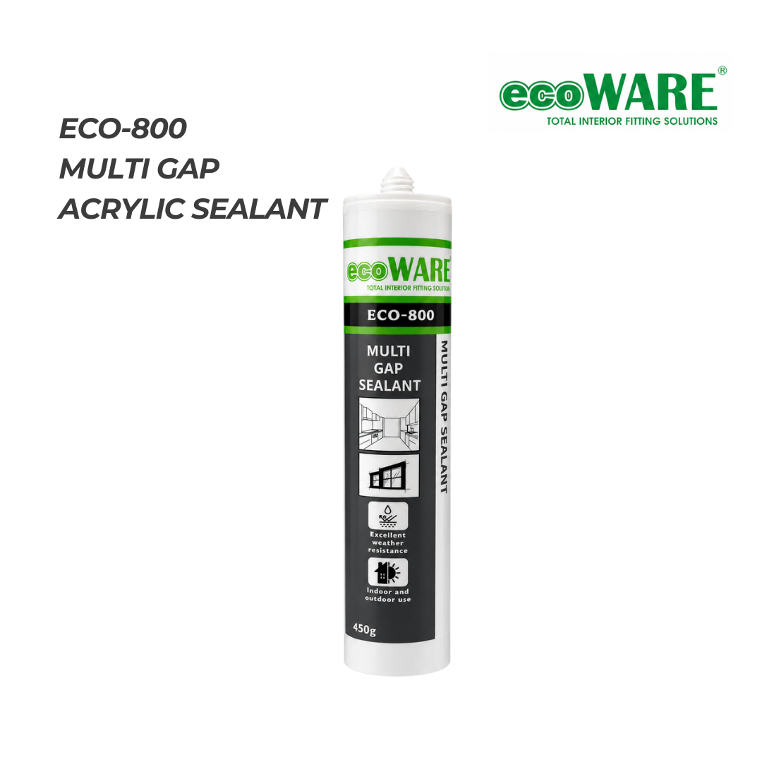 ecoWare ECO-800 Multi Gap Acrylic Sealant 多用途丙烯酸填缝密封胶