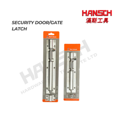 Eeli Atom Stainless Steel Door Tower Bolt / Slide Bolt Lock – Heavy Duty Security Latch for Door & Gate 门窗大门安全锁扣