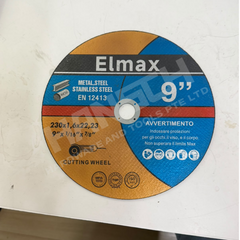 Elmax 9" Metal & Stainless Steel Cutting Wheel Disc 金属及不锈钢切割片
