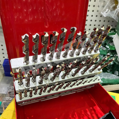Evacut M50 HSS Jobber Drill Bit Set 1.0–5.9mm (50PCS Set) 高速钢麻花钻头套装