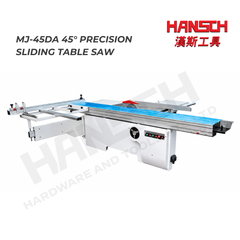 G-FORCE MJ-45DA 45° Precision Sliding Table Panel Saw 木工板材推台锯