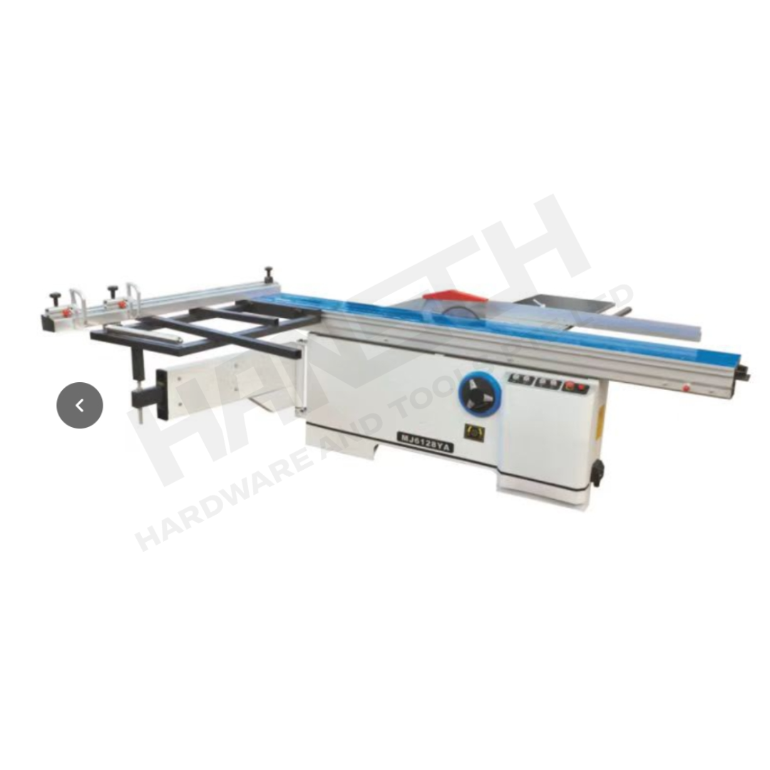 G-FORCE MJ6128YA 90° Manual Lifting Precision Sliding Table Saw 3.2m  手动升降精密推台锯