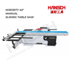 G-FORCE MJ6130TY 3.2m 45° Manual Precision Sliding Table Saw 手动精密推台锯