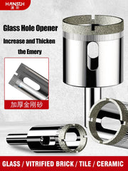 Glass Hole Opener, Glass Drill Bit Stable Reliable High Efficiency Premium Material Sturdy Durable for Tile for Glass