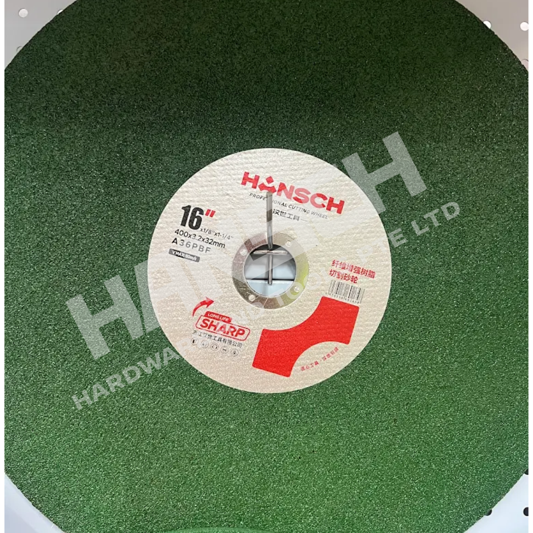 Hansch Cutting Wheel 16" and Multiple Sizes 切割砂轮片