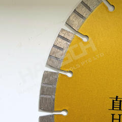 Hansch HS3816 Straight Diamond Saw Blade for Granite, Stone, Wall & Floor Cutting 直波纹金刚石锯片 波纹金刚石锯片
