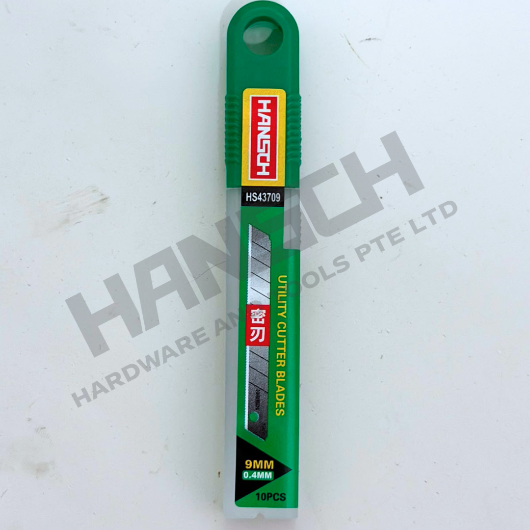 Hansch Utility Knife Blades 9mm HS43709 工业美工刀片 锋利刀片