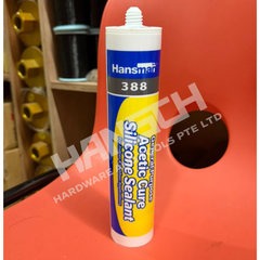 HANSMAN 388 Acetic Cure Silicone Sealant – Fast Cure General Purpose Glazing & Building Sealant 快速固化通用型建筑及玻璃密封胶