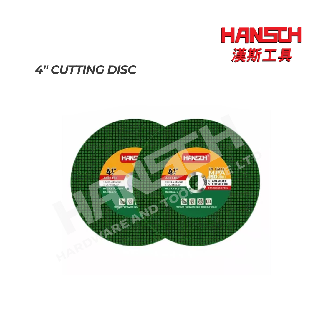 Hansch Cutting Disc for Stainless Steel 工业级不锈钢切割片