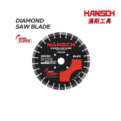 Hansch Black Diamond 420 Diamond Saw Blade for Concrete & Road Cutting