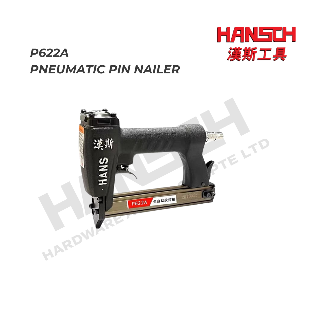 Hansch P622A Pneumatic Pin Nailer for Furniture and Interior Finishing 气动蚊钉枪