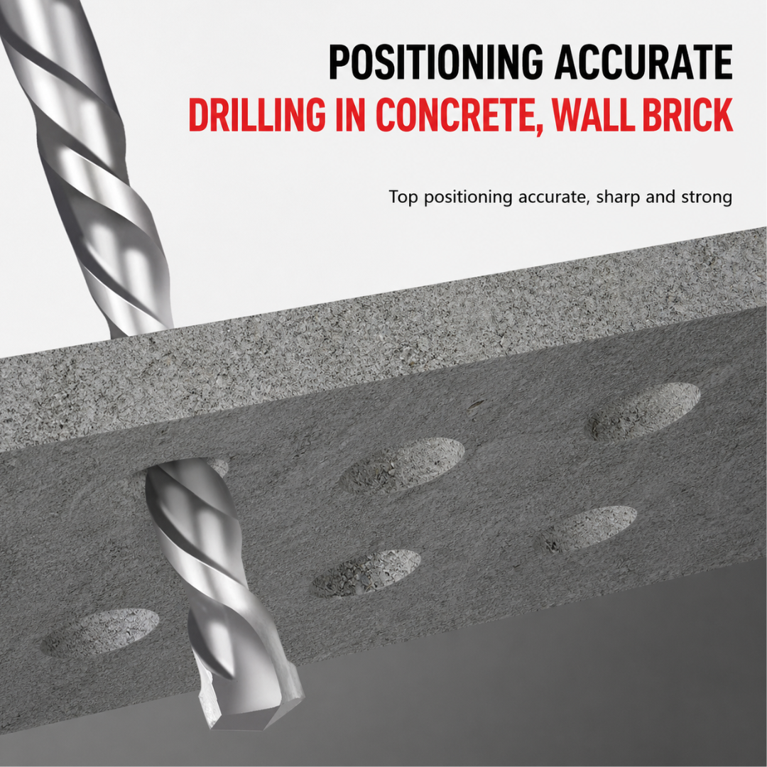 Hansch SDS Concrete Drill Bits Round Shank Impact Hammer Drill Bits 元柄冲击钻头