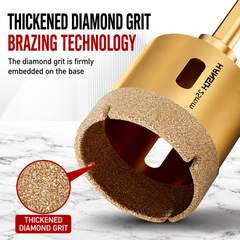 Hansch Brazed Diamond Hole saw Drill Bit for Tiles Marble Ceramic