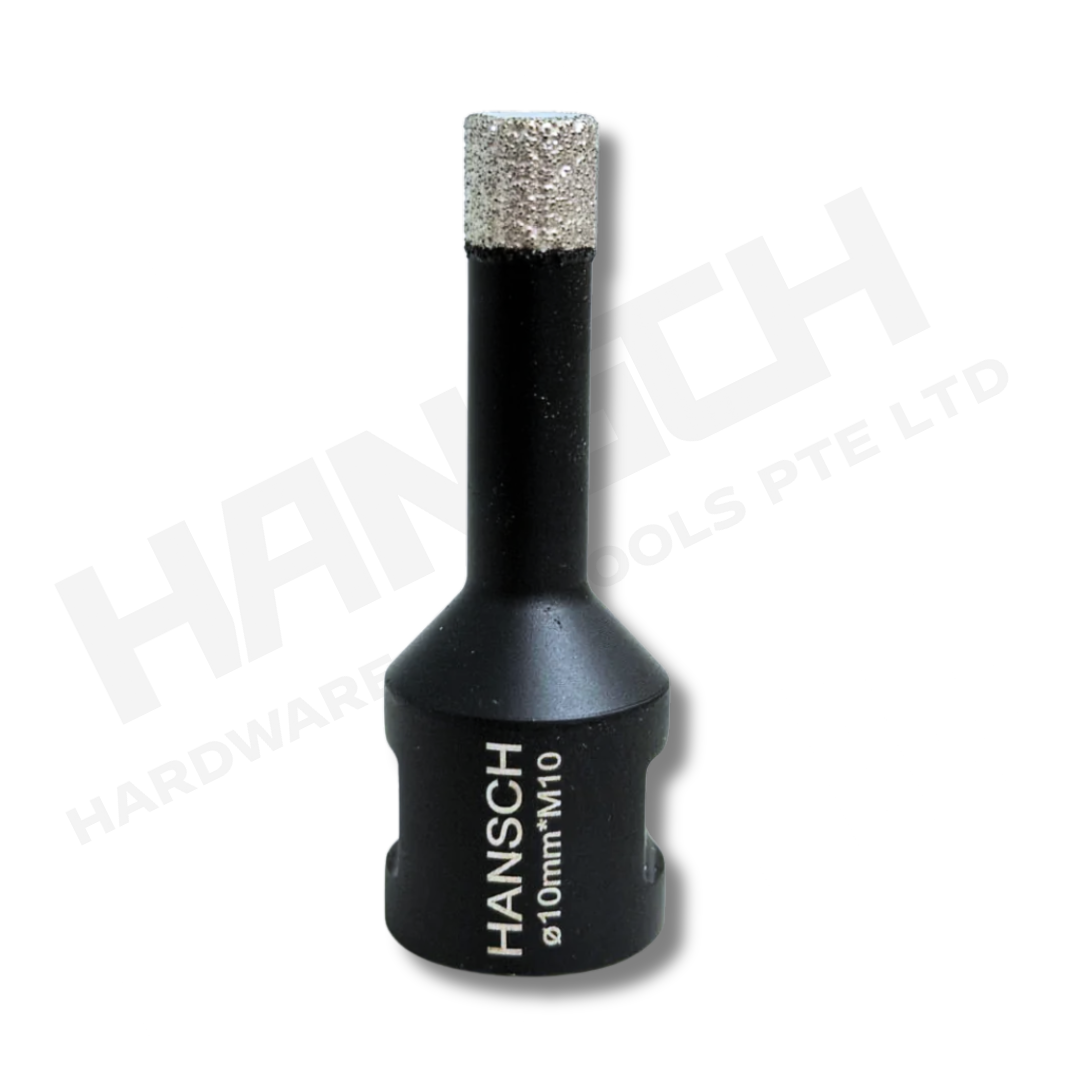 Hansch  Brazed Diamond Hole Saw 6mm-32mm 汉斯角磨机钎焊开孔器