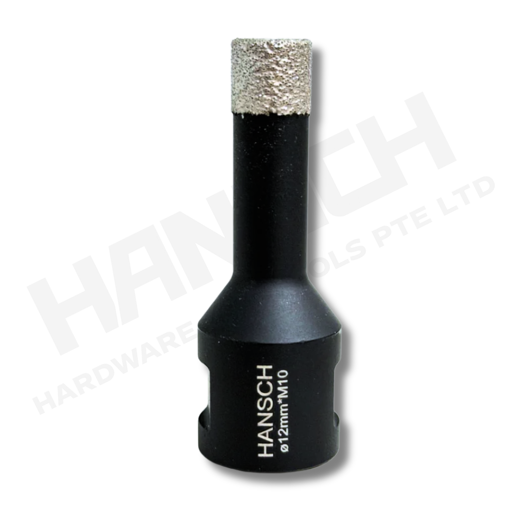 Hansch  Brazed Diamond Hole Saw 6mm-32mm 汉斯角磨机钎焊开孔器