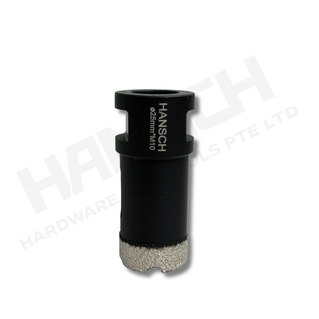 Hansch  Brazed Diamond Hole Saw 6mm-32mm 汉斯角磨机钎焊开孔器