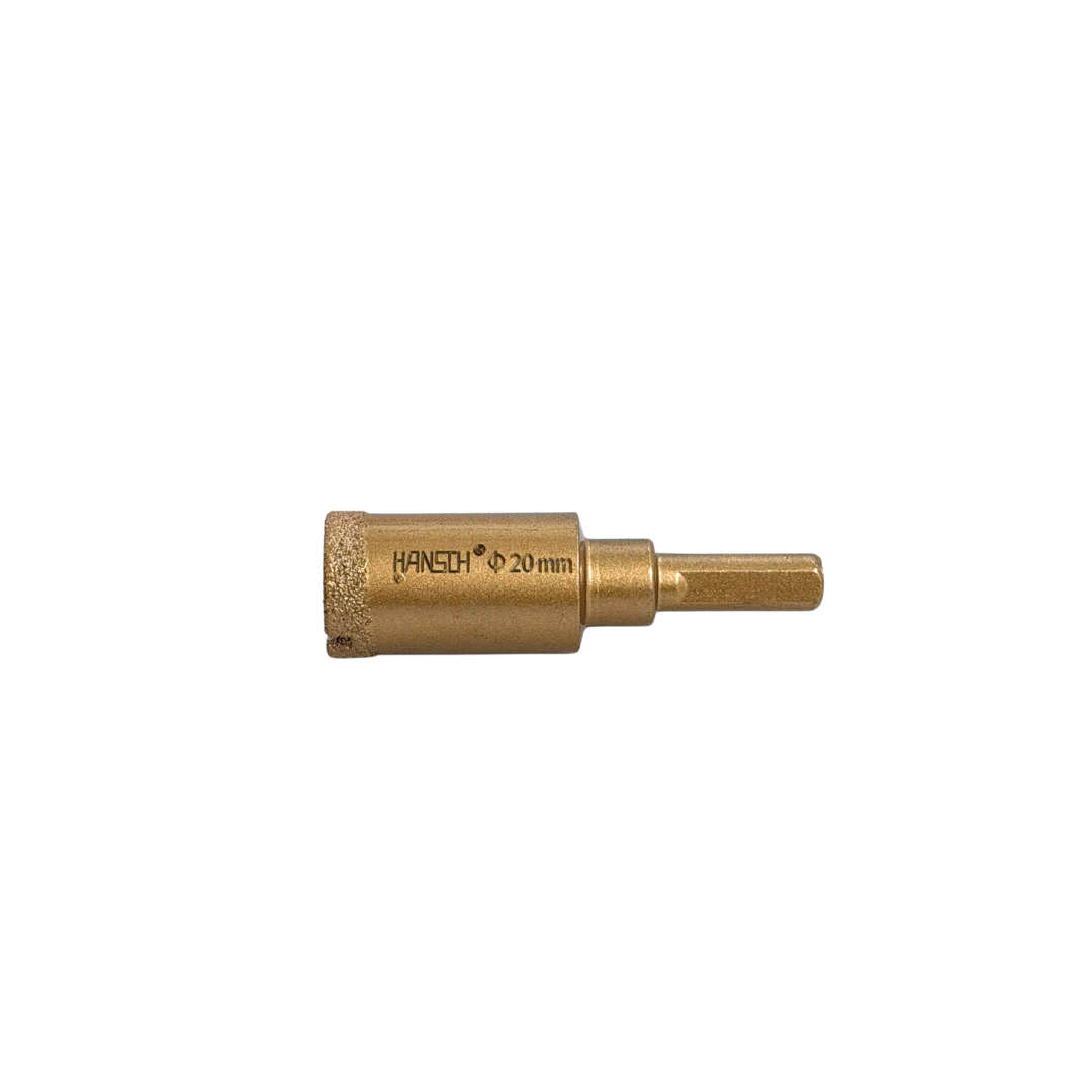 Hansch Brazed Diamond Hole saw Drill Bit for Tiles Marble Ceramic