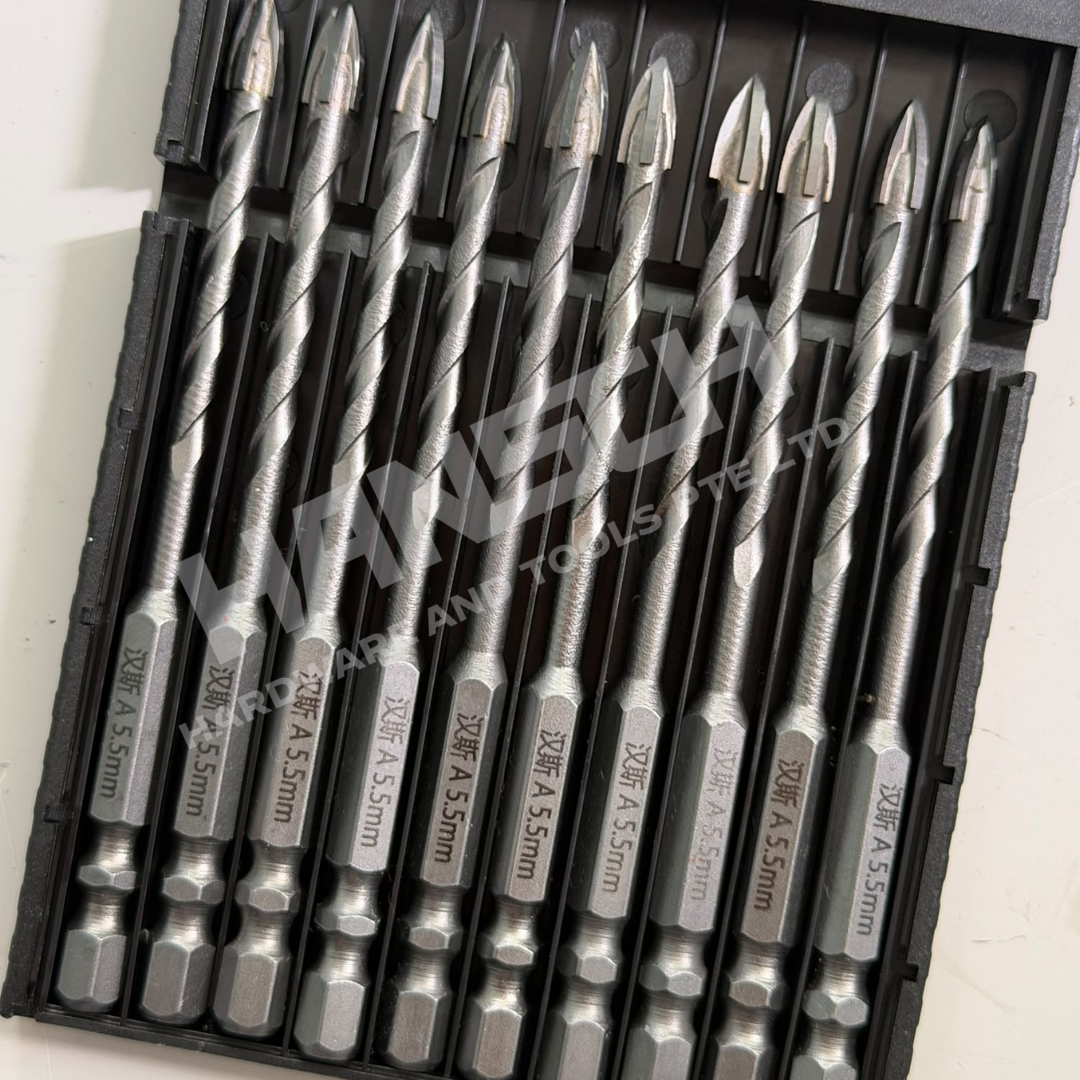 Hansch Multi-Purpose Cordless Drill Bit 锂电钻瓷砖十字刀钻头