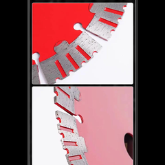 Hansch Diamond Saw Blade Wall Cutting Disc (墙槽切割片) –  Concrete Wall Blade for Cement, Brick & Stone (Angle Grinder Compatible)