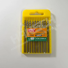 Hansch HSS-CO Cobalt Drill Bit Set | High Hardness Twist Drill for Stainless Steel, Metal, Wood | Straight Shank (直柄麻花钻)