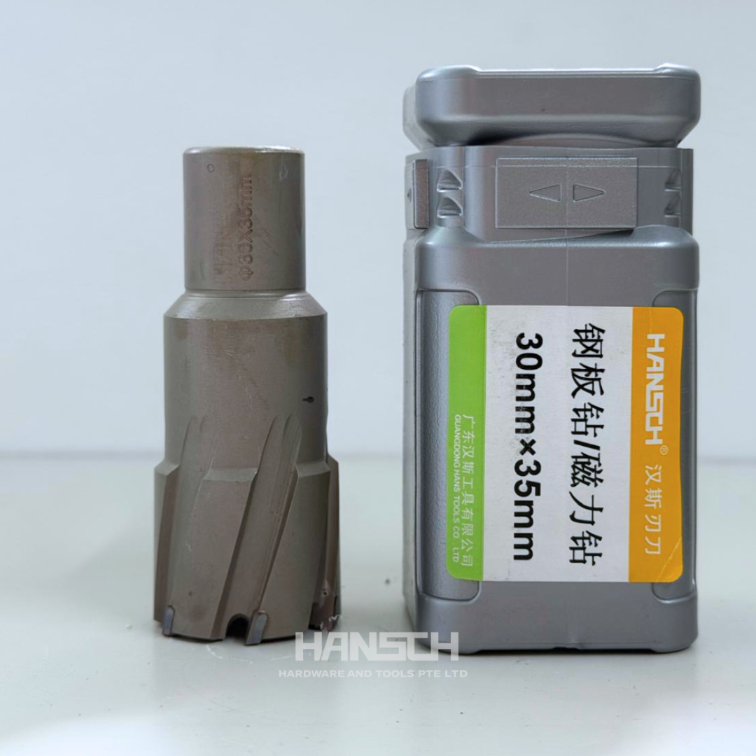 Hansch Magnetic Drill Annular Cutter Bit Alloy Stainless Steel Hole Saw 钢板磁力钻