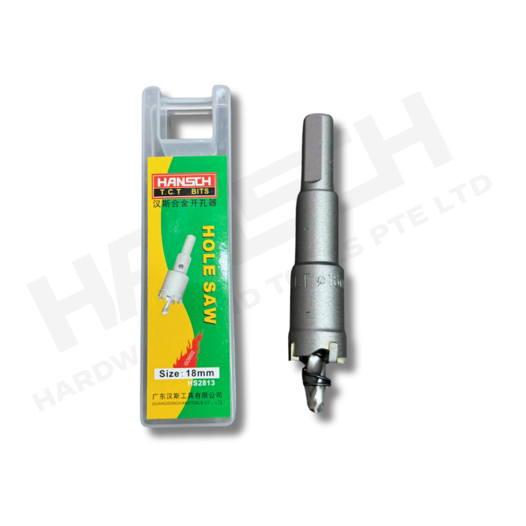Hansch TCT Hole Saw Drill Bit for Stainless Steel Up to 120mm Hole Opener 不锈钢开孔器